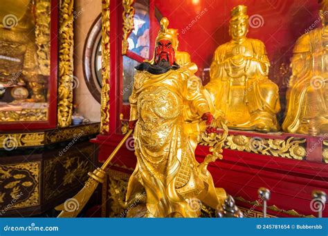 Bangkok Thailand March 04 2022 Statue Of The Chinese God Of