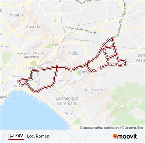 Linea Eav Orari Fermate E Mappe Loc Romani Aggiornato