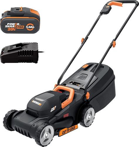 WORX 18V 20V MAX Cordless Lawn Mower WG730E 1 Brushless Push Mower