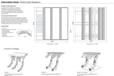 Architecture Design INFO Kiosk on Behance