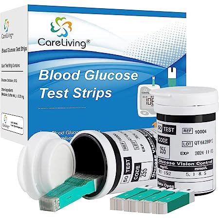 Amazon Metene TD 4116 Blood Glucose Test Strips 300 Count Test