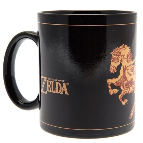 The Legend Of Zelda Map Heat Changing Ceramic Mug Showorld UK