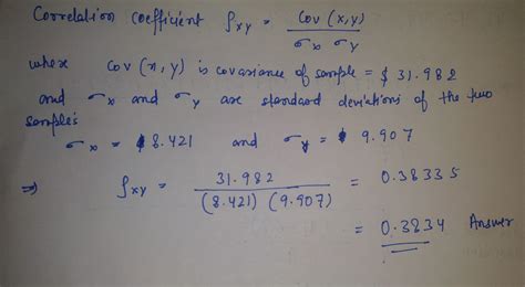 [Solved] Closing prices of two stocks are recorded for 50 trading days