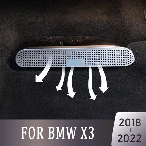 For BMW X3G01 X4G02 2018 2022 Car Under Seat Floor Rear AC Heater Air