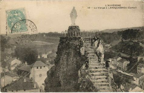 La Vierge A Laroquebrou France Laroquebrou Cartorum