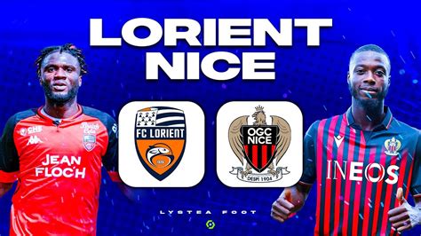 LORIENT NICE Les MERLUS Pour Le PODIUM Fcl Vs Ogcn LIGUE 1 J13