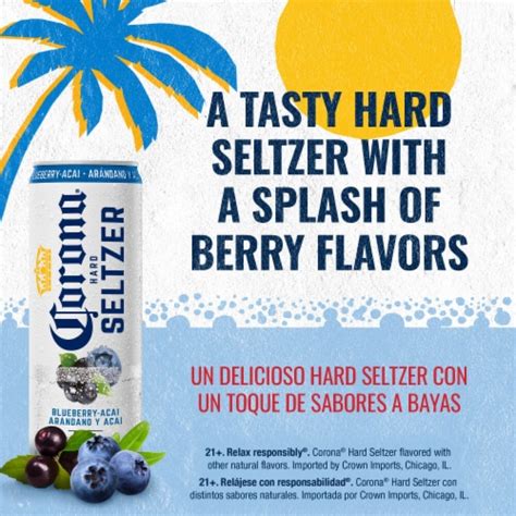 Corona Hard Seltzer Berry Mix Gluten Free 12 Cans Variety Pack 12 Cans