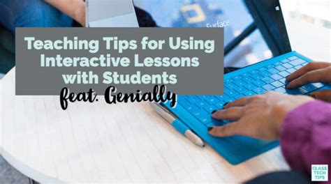 Lesson Plans Class Tech Tips