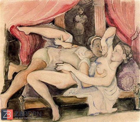 Painted Ero And Porn Art Trio Balthus Zb Porn