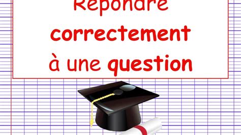 Répondre correctement à une question YouTube