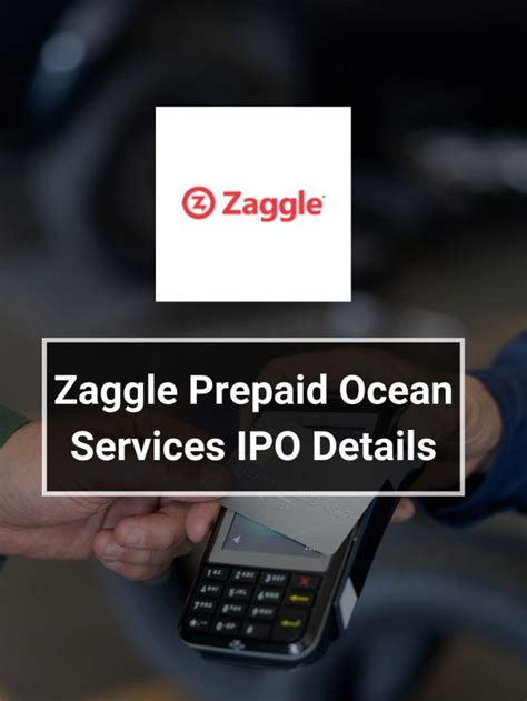 Zaggle Prepaid Ocean Services Ipo Details Paisa