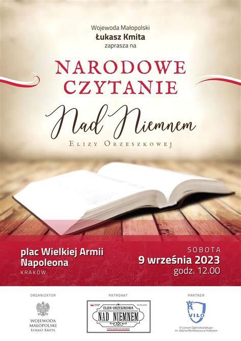 Już dziś Narodowe Czytanie Co przygotowano w Krakowie