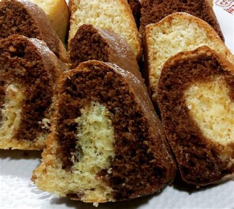 CIAMBELLA SOFFICE ALL ACQUA VARIEGATA AL CACAO Dolce Facile Cucinare