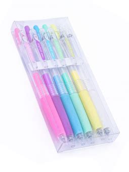 L Pices De Gel Pilot Poplol Mm Set Colores Pasteles