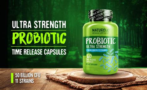 Naturelo Probiotic Ultra Strength With Billion Cfu Colony Forming