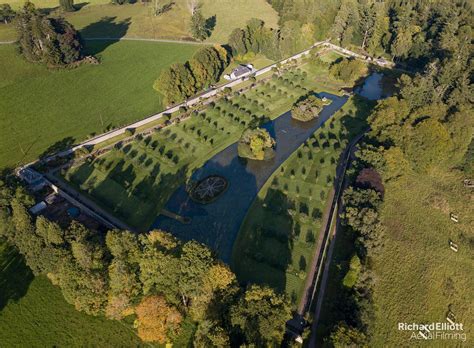 Hercules Garden At Blair Castle At Sunset Last Weekend