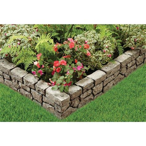 20 Fake Stone Garden Edging Ideas You Must Look SharonSable