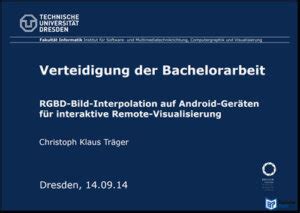 Bachelorarbeit Präsentation Tipps zum Erfolg