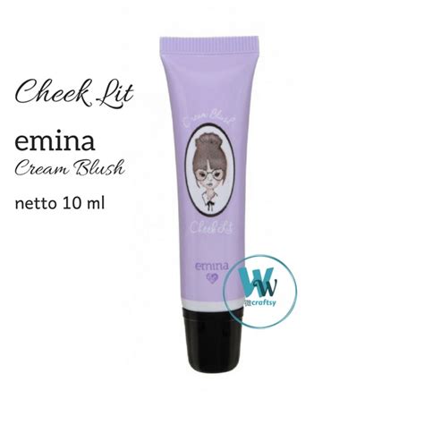 Jual Emina Cheek Lit Cream Blush Ml Shopee Indonesia