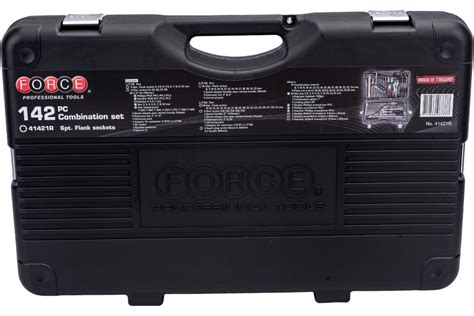 Набор инструмента с 6-ти гранными головками FORCE 142 предмета 41421R ...