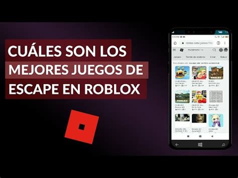 Cuáles son los mejores juegos de escape de Roblox Magazine