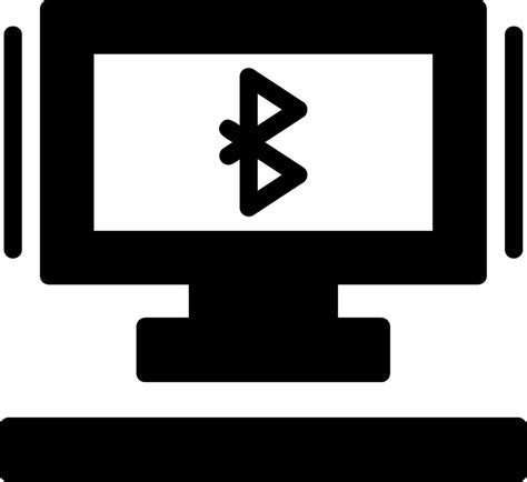 Bluetooth Glyph Icon 39461256 Vector Art At Vecteezy