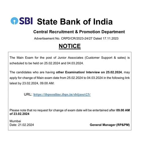 Sbi Clerk Mains Admit Card 2024 Out Phase 2 Call Letter