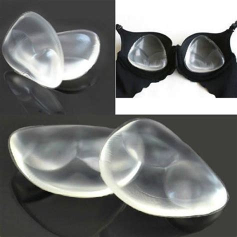 Buy Silicone Triangle Pad Breast Enhancer Swimsuit Push Up Bikini