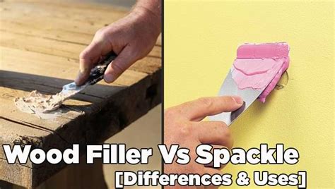 Wood Filler Vs Spackle For Nail Holes Which Is Better