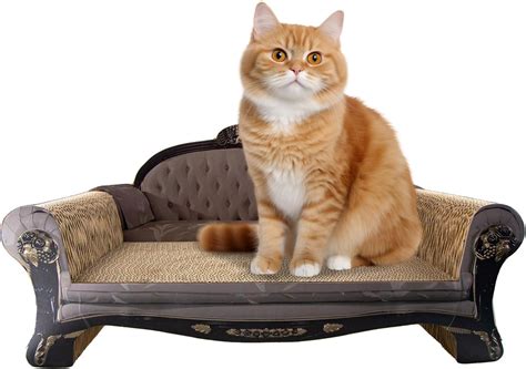 Cat Scratcher Couch Cat Scratcher Sofa Thick Cardboard Cat Scratching Bed Cat