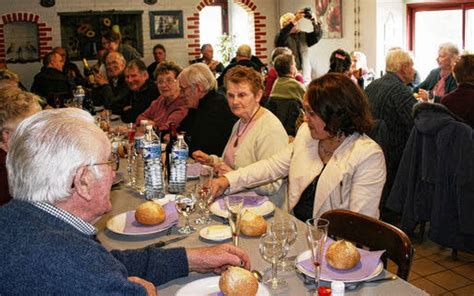 Chasseurs 65 convives au repas Le Télégramme