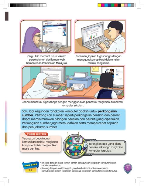 Teknologi Maklumat Dan Komunkasi Tahun Sk G Muka Surat