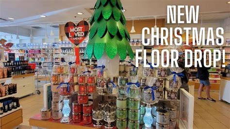 Bath And Bodyworks New Christmas 2021 Floor Drop 🎅🌲🤶🌲🌲store Walk Thru 1 Bathandbodyworks Youtube