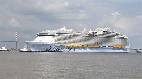 Utopia Of The Seas Da Royal Caribbean Inicia Testes No Mar Turismo