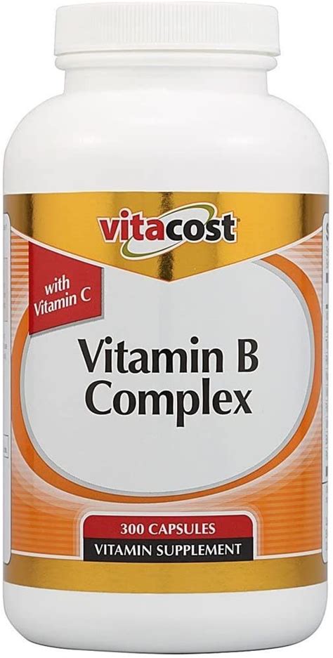 Vitacost Vitamin B Complex With Vitamin C 300 Capsules Die Besten