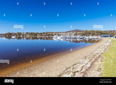 St Helens Waterfront In Tasmania Australia Stock Photo Alamy