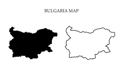 Premium Vector Bulgaria Region Country Map Vector