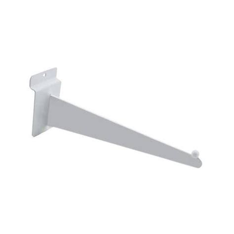 Suporte Faca Prateleira Para Painel Canaletado Branco 30cm Par Na