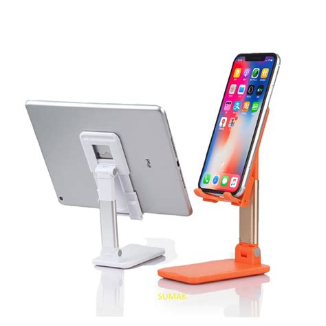 Soporte Ajustable Para Celular Y Tablet Plegable Generico