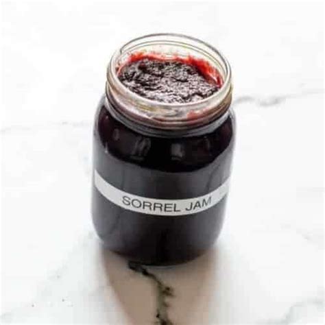 Sorrel Jam - That Girl Cooks Healthy