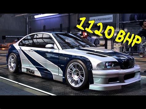 Need For Speed Heat 1120 BHP BMW M3 GTR LE 2006 Tuning