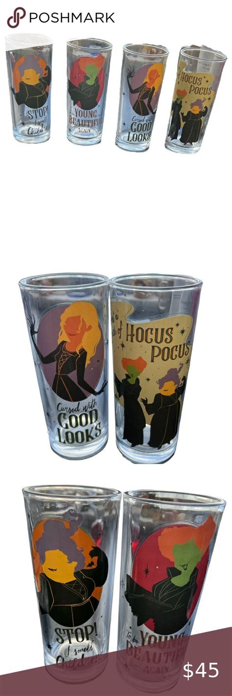 Disney Hocus Pocus Limited Edition Nib Glassware Set Halloween Oz