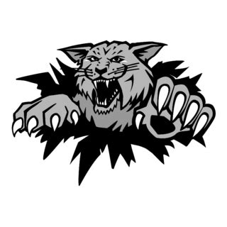 Moncton Wildcats Logo Black And White Brands Logos