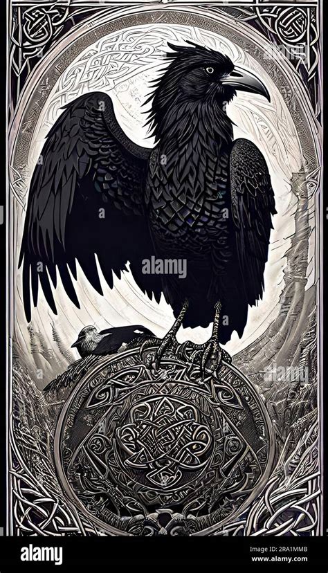 Odin S Ravens From Norse Mythology Huginn Thought And Muninn Memory ...