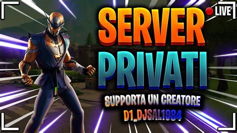 Live Fortnite Server Privati Per Tutti Regalo Skin A Chi Vince