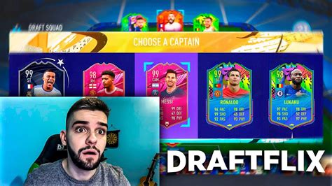 Fut Draft Melhor Draftflix Do Mundooo Fifa Youtube