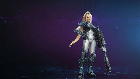 Nova Terra Art Blonde Ghost Starcraft 2 Background Hd Wallpaper Pxfuel