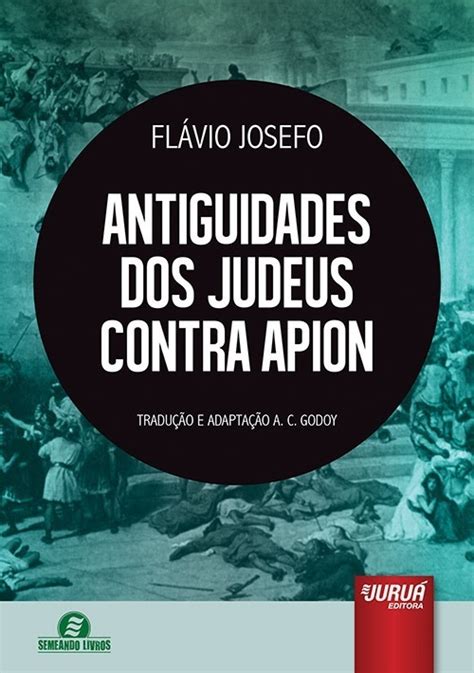 Livro Antiguidades Dos Judeus Contra Apion Flavio Josefo Mercado Livre