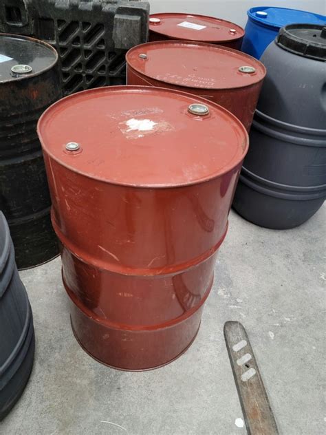 Steel Drum Litre Closed Top No Lid Ex Food Grade Rainharvest