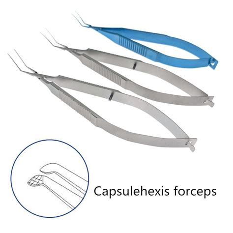 Inamura Capsulorhexis Forceps Ophthalmic Forceps 115 120mm Titanium